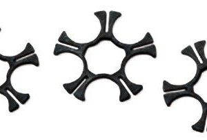 Ruger 3-pack full moon clips for LCR 9mm Luger, 5-round, .032 thickness