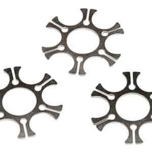 Ruger full moon clips 3-pack for Redhawk .45 ACP, stainless steel moon clips