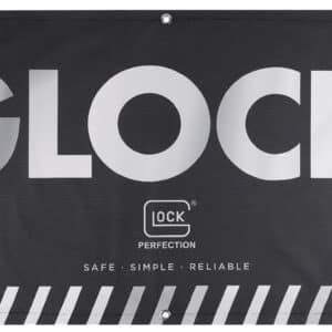 Glock AD02044 Fabric Banner Black 4' x 2'