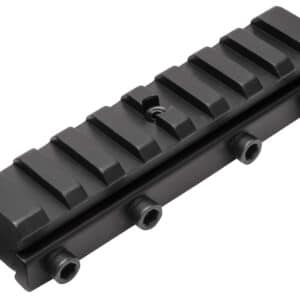 TruGlo TG8953B 3/8 In. to Picatinny Mounting Adapter Matte Black Anodized