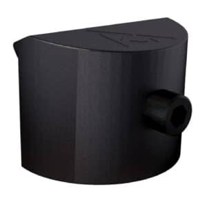 Rival Arms RA75G101A Grip Plug Compatible w/ Glock Gen3 (except 36/42/43), Black Aluminum