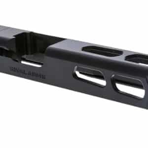 Rival Arms RA10G706A Precision Slide A1 fits Glock 34 Gen4 Docter Cut Black QPQ Case Hardened 17-4 Stainless Steel