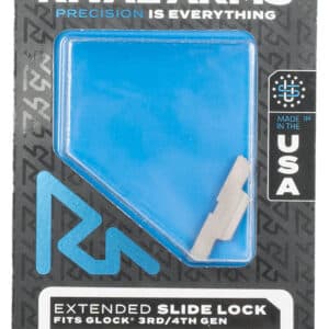 Rival Arms RA80G001D Slide Lock Extended Stainless Steel for Glock Gen3-4
