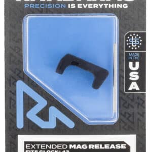 Rival Arms RA72S001A Magazine Release Sig P320 Extended Hard Black Anodized Aluminum