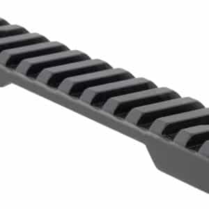 Talley PSM258779 Fierce Rivalry Picatinny Rail Black Anodized Short Action 20 MOA