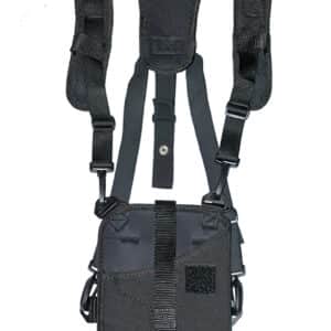 GrovTec US Inc GTHL14902R Trail Pack Shoulder Black Nylon Harness Fits Med/Lg DA Revolver Ambidextrous