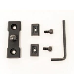 Grovtec Anschutz T-Nut Rail Adaptor Set Black