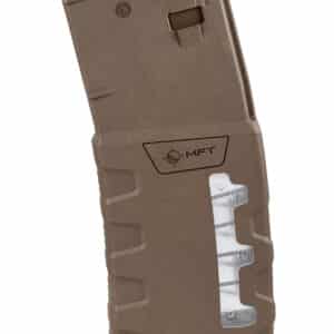 Mission First Tactical EXD 30-round polymer AR-15 magazine with dual-side windows