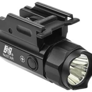 NcStar ACQPTF Compact Flashlight QR w/Strobe Black 150 Lumens White Cree LED