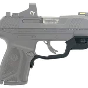 Crimson Trace 0102050 Laserguard Ruger MAX-9, Green Laser Black Polymer