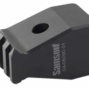 Samson 040609001 Rear Trunnion Stock Adapter Picatinny Rail, Black Anodized Aluminum, Fits Most AK-Platform