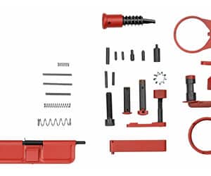 WMD Guns Accent Build Kit 556 red color-coated lower parts kit