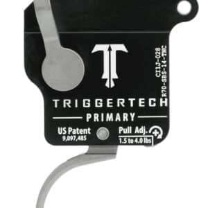 TriggerTech R70SBS14TNC Primary Without Bolt Release Single-Stage Traditional Curved Trigger with 1.50-4 lbs Draw Weight for Remington 700 Right