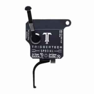 TriggerTech R70TCB13TBF Special Two-Stage Flat Trigger with 1-3.50 lbs Draw Weight Black Finish for Remington 700 Right