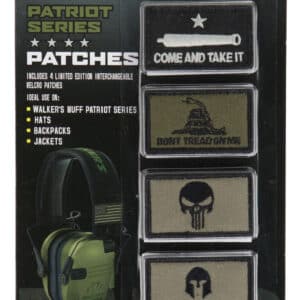 Walkers GXPPATKIT Patriot Muff Patch Kit Come & Take It Version Velcro