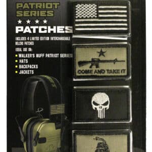 Walkers GXPPATKIT2 Patriot Muff Patch Kit American Flag Version Velcro