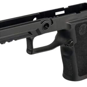 Sig Sauer GRIPMODXCA943LGBLK P320 Grip Module X-Series Carry (Large Size Module), 9mm Luger/40 S&W/357 Sig, Black Polymer, Fits Sig P320 (3.90" & 4.70")