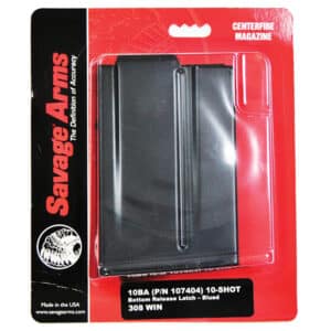 Savage 10BA 10-round blued steel detachable box magazine