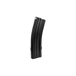 Alexander Arms ALEX MAG 5.56x45 40rd black steel magazine front view