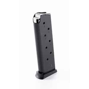 Alexander Arms ALEX MAG 8rd 1911 magazine for 45 ACP with polymer floor plate and black oxide finish