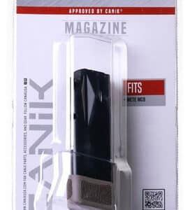 Canik METE MC9 15rd Flat Dark Earth magazine with full grip extension