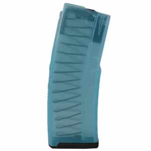 Amend2 Mod-C 30-round translucent teal AR-15 magazine (Miami Vice)
