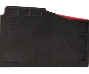 AMEND2 long-action 3-round reinforced polymer magazine for long-action cartridges, black