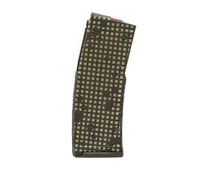 AMEND2 Mod-2 Desert Night Camo AR-15 magazine in olive drab green finish