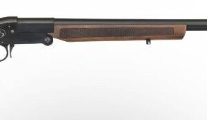 Charles Daly 101 single-shot .410 shotgun with 26-inch barrel, checkered walnut stock and black receiver
