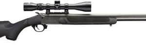 Traditions NitroFire .50 cal 26 in VAPR Twist muzzleloader with 3-9x40 scope and black synthetic stock