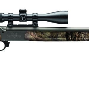 Traditions NitroFire VAPR .50 caliber 26 inch muzzleloader with 3-9x40mm scope and Mossy Oak Break-Up Country stock