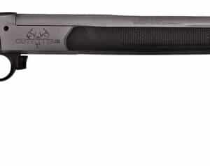 Traditions Outfitter G3 synthetic black 360 Buckhammer single-shot rifle with fluted barrel