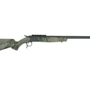 CVA Scout V2 TD .450 Bushmaster 25in rifle Sniper Grey camo stock right-side view