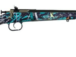 Keystone Crickett .22 LR single-shot rifle Muddy Girl Serenity blued