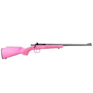 Keystone Crickett My First Rifle .22 LR 16.12 in stainless with pink synthetic stock