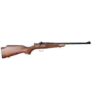 Keystone Chipmunk Deluxe .22 LR single-shot rifle with blued metal and walnut stock