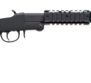 Chiappa Little Badger .22 LR rifle with carbon fiber shroud and folding wire stock, black finish