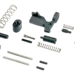 LANTAC M-SPEC AR-15 lower parts kit components in black