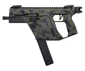 Kriss TDI Vector SBR Gen 3 9mm 5.5 inch Woodland Delta Camo side profile