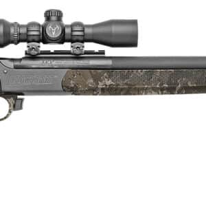 Turner Fabrications Traditions Crackshot XBR package with two barrels, Veil Wideland camo stock