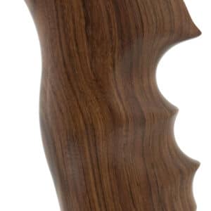 Hogue 80300 Fancy Hardwood Pau Ferro grip in brown for Ruger GP100 and Super Redhawk