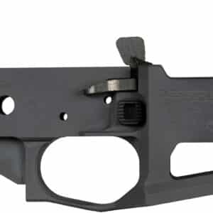 Desert Tech Quattro-15 QTRLR15B53 black AR-15 lower receiver with Quad53 magazine