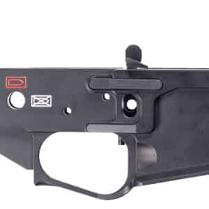 Patriot Ordnance Factory P415 Gen 4 stripped lower, black hardcoat anodized