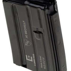 Alexander Arms MEB504 4-round .50 Beowulf steel magazine, black