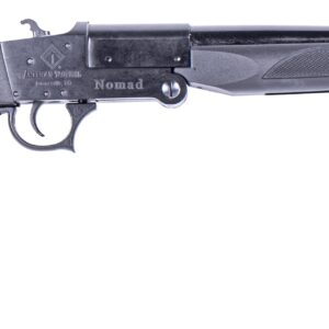 ATI Nomad single-shot 12 gauge shotgun with black synthetic stock