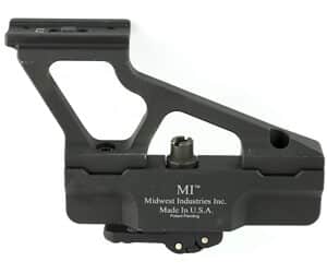 Midwest Industries Gen 2 AK side mount for Aimpoint T1, black aluminum