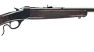 Winchester 1885 Hunter 17 HMR 24 inch octagon blued barrel walnut stock
