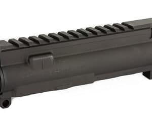 Spikes Tactical SFT50M4 flat top stripped upper receiver, black anodized, forward assist and ejection port door