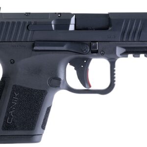 Canik Mete MC9 9mm 3.18in black pistol with 12- and 15-round magazines