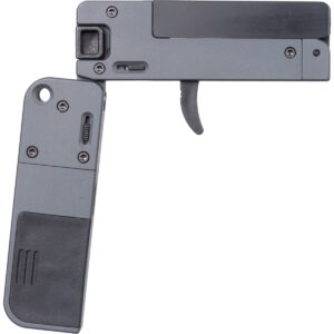 Trailblazer LifeCard .22 WMR single-shot pistol in sniper grey aluminum frame
